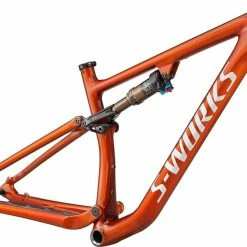 Specialized Rahmenset Epic Evo S-Works Gloss Orange Tint Over Spectraflair / Satin Light Silver