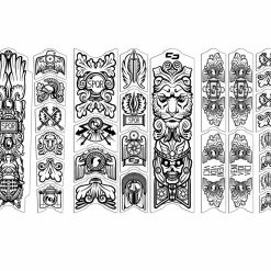 Unleazhed - BP01 Schutzfolie Frame Empire Black Glossy