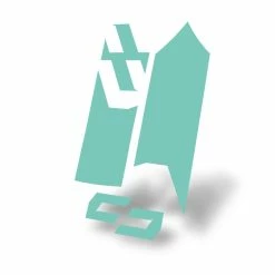 Unleazhed - M02 Sticker - Tourquise