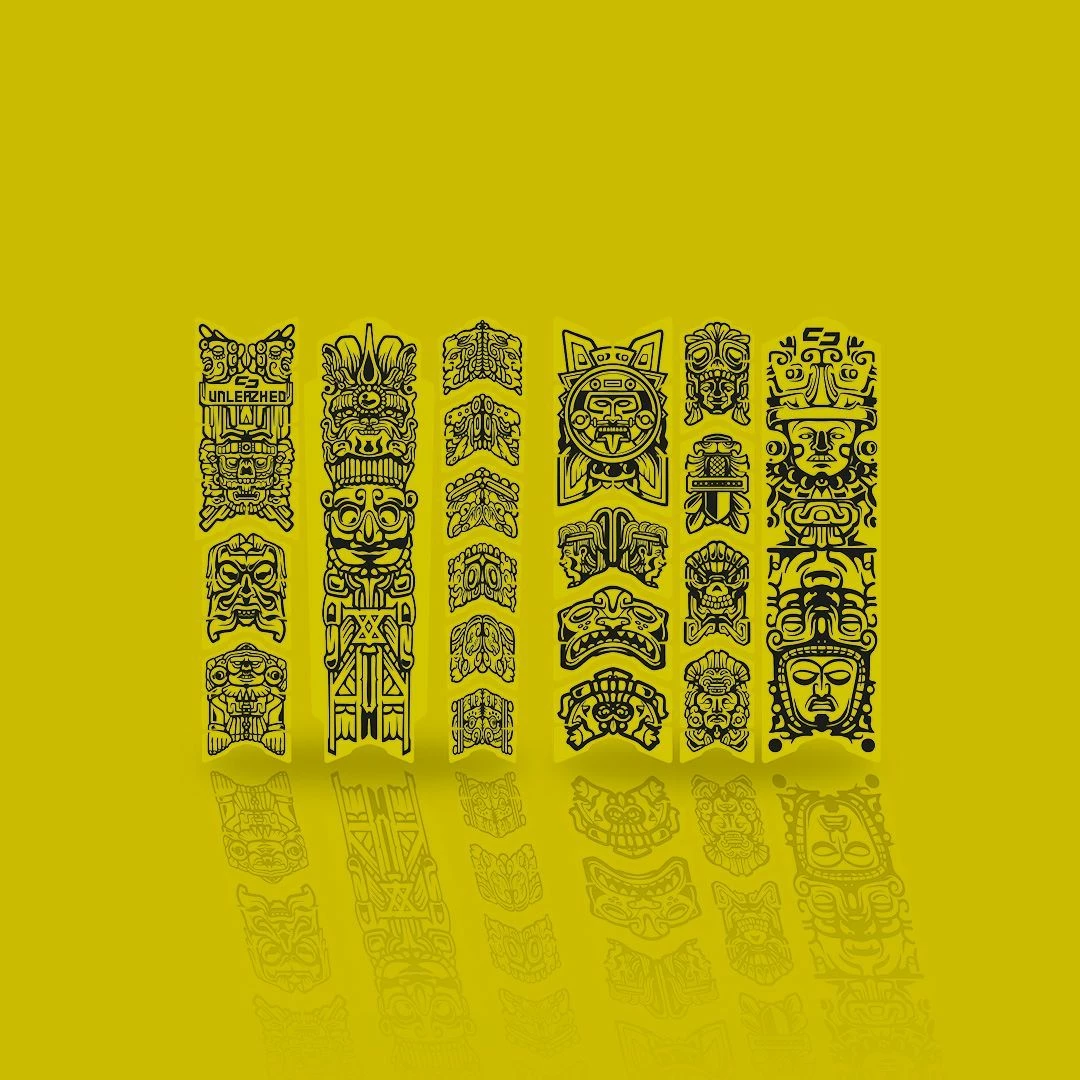 Unleazhed - BP01 Schutzfolie Frame Eldorado Black Glossy L